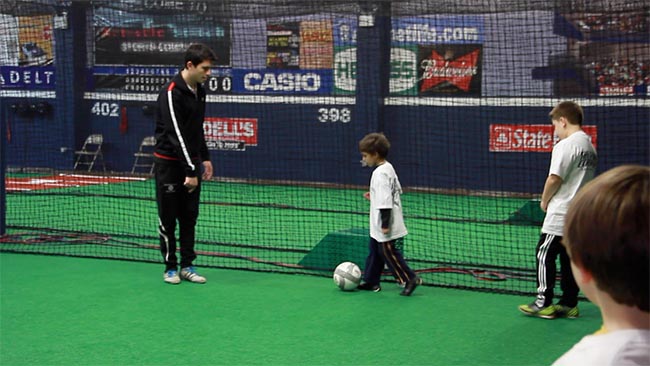 Soccer Clinic for Queeens and Brooklyn Kids in NYC.